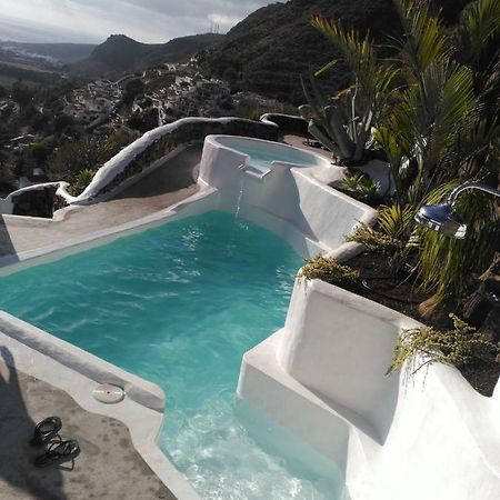 Villa Vilna House With Private Pool, Jacuzzi And Garden -Optional Pool And Jacuzzi Heating Agaete  Exterior foto