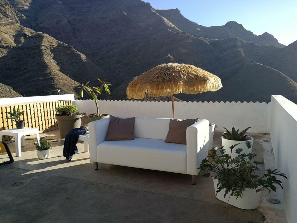 Villa Vilna House With Private Pool, Jacuzzi And Garden -Optional Pool And Jacuzzi Heating Agaete  Exterior foto